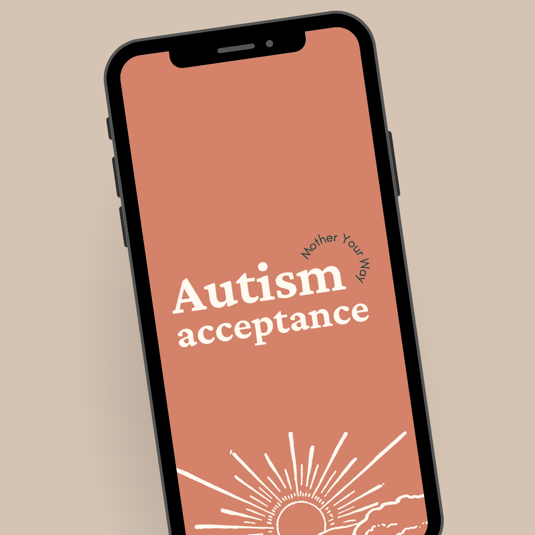 Phone Wallpaper: Autism Acceptance #1