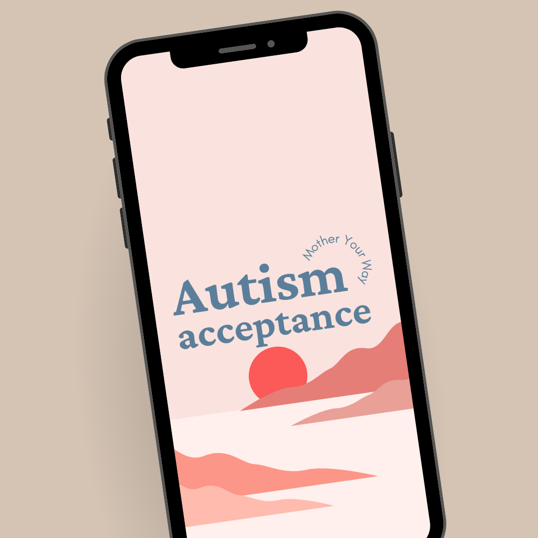 Phone Wallpaper: Autism Acceptance #2