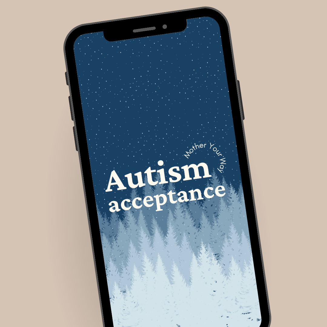 Phone Wallpaper: Autism Acceptance #5